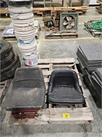 LAWN MOWER SEATS AND BUCKETS