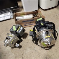 2- Jet Pumps & Well Pump as is