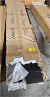 FLOATZY KING BLACK BED FRAME...NEW IN BOX
