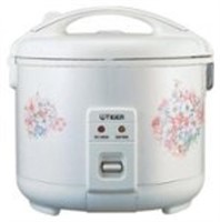 Tiger - 10-cup Rice Cooker - White