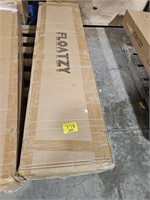 FLOATZY DOUBLE BLACK BED FRAME...NEW IN BOX