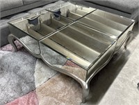 Large mirror coffee table