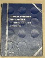 Standing Liberty Half Dollar Book 1937-1947