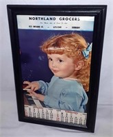 1964 Northland Grocers Sudbury calendar.