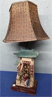 Asian Style Lamp 32” h