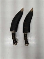 Pair Knives w. Sheaths