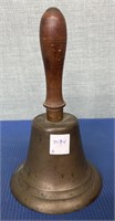 Vintage Brass Bell 9”