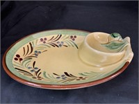 POET-LAVAL FRENCH DIPPING PLATE - 9 X 6 X 2 “