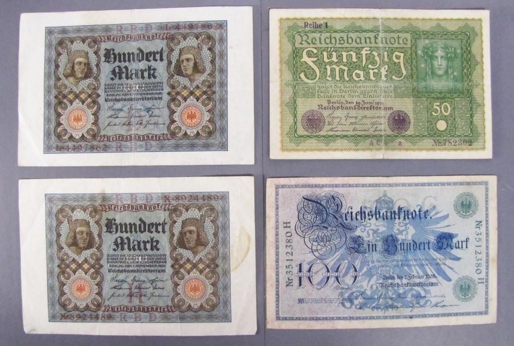 German Paper Currency.