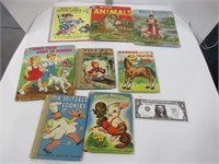 Vintage Rand McNally book elf children books