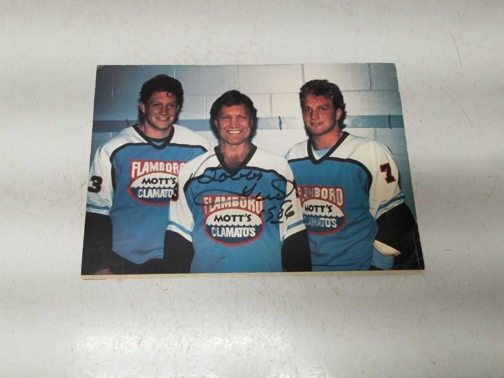 Autographed Bobby Hull Photo