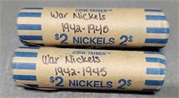 2 Rolls - War Nickels