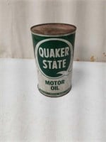 Unopened Quaker State Motor Oil Tin