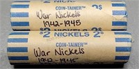 2 Rolls - War Nickels