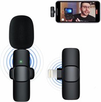 Wireless Lavalier Microphone for iPhone iPad, Mini