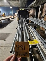 APPROX 16 PIECES OF GALVANIZED CONDUIT TUBING