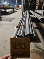 APPROX 21 PIECES OF GALVANIZED CONDUIT TUBING