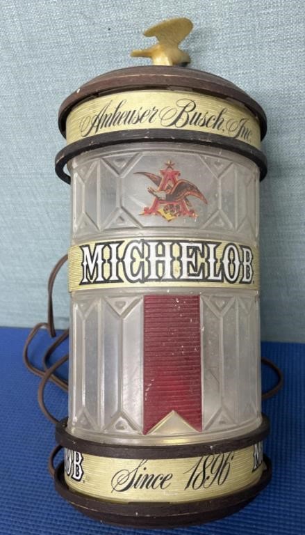 Vintage Michelob  Wall Light ( non tested)