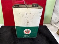 **VINTAGE TEXACO OIL CAN FULL