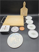 Kitchen Cutting Boards, Coasters, Trivets, & More
