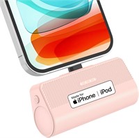 Portable Charger for iPhone, Built-in MFi Certifie