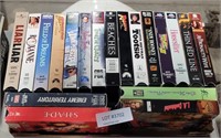 FLAT OF ASSORTED VHS MOVIES
