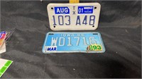 Motorcycle plates