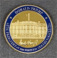 Donald Trump 45th President Challenge Coin