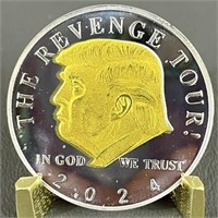 Donald Trump 2024 The Revenge Tour Coin