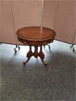 Antique Ornate Carved Table