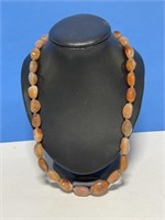 Polished Stone Necklace