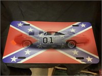 DUKES OF HAZZARD GENERAL LEE LICENSE PLATE