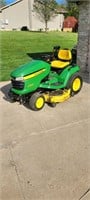 John Deere X500 Lawn Tractor SEE DESCRIPTION