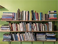 Large Lot of Books on 3- Shelves, as pictured