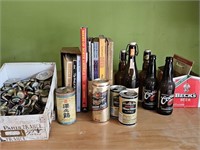 Vintage Beer Bottles, Cans, Caps & Collector's