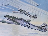 Poster Print WWII German Aircraft is 24 x 18in