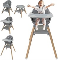 6 And 1 Wooden High Chair, High Chairs For Babies