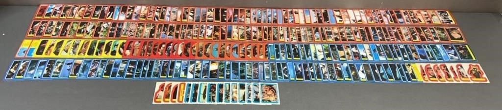 275pc 1983 Star Wars ROTJ Complete Card Set