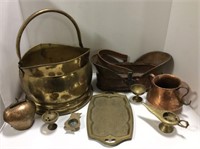 Brass & Copper Pots & Decorative Items