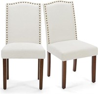 Mcq Upholstered Dining Chairs Set Of 2, Modern