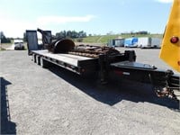 2014 - J & J - FLATBED TRAILER WITH RAMPS
