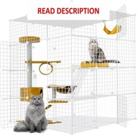 Large Cat Cage Indoor DIY Cat Fence
