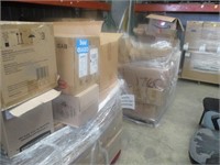 2 pallets of office supplies and miscellaneous