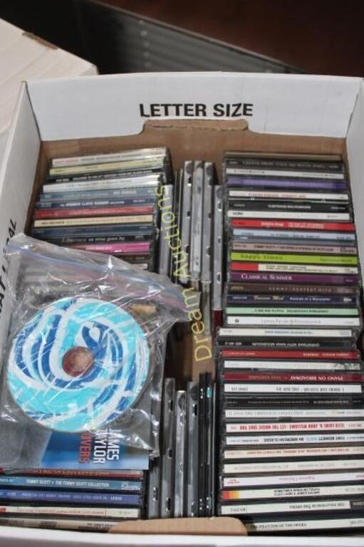Box of CD`s
