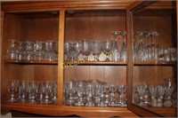 Large Selection of Crystal Glasses & More, 3 doors