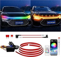 RGB Hood Light Strip with Sequential Turn Signal I