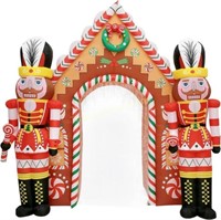 10ft WBHome Xmas Inflatable Gingerbread House