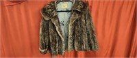 Vintage handmade fur coat. Made in Saskatoon, SK