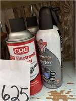 CANNED ELECTRONIC CLEANER & DUSTER - NEVER USED