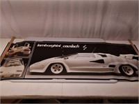 Lamborghini Countash Vintage Poster